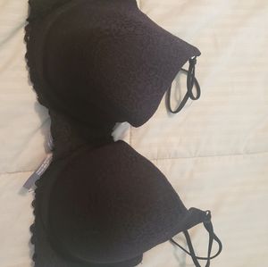 Black Aerie Demi Bra